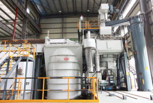 8000KG Vacuum Induction Furnace