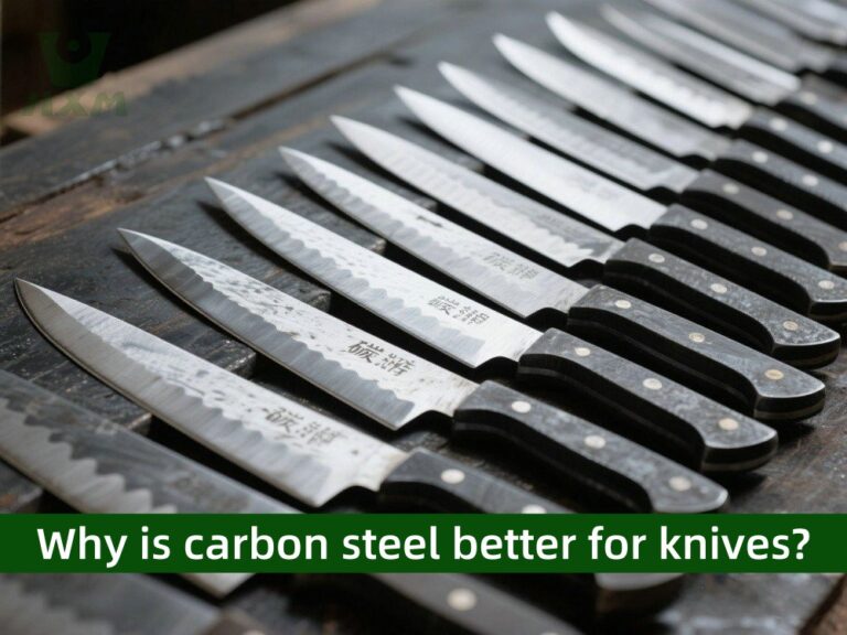 Why is carbon steel better for knives